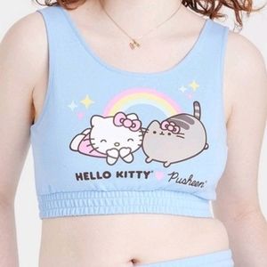 Hellow Kitty & Pusheen Women's Grahic Tank Top